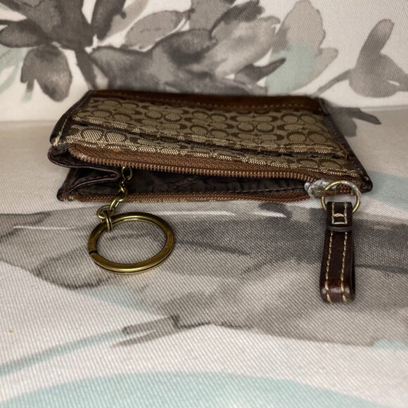Coach Mini Card Case with Keychain - Picture 5 of 10